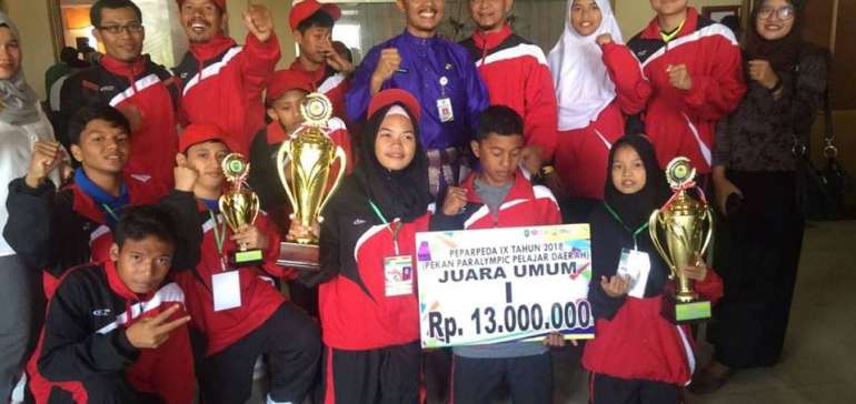 Kabupaten Bengkalis Juara Peparpeda 2018